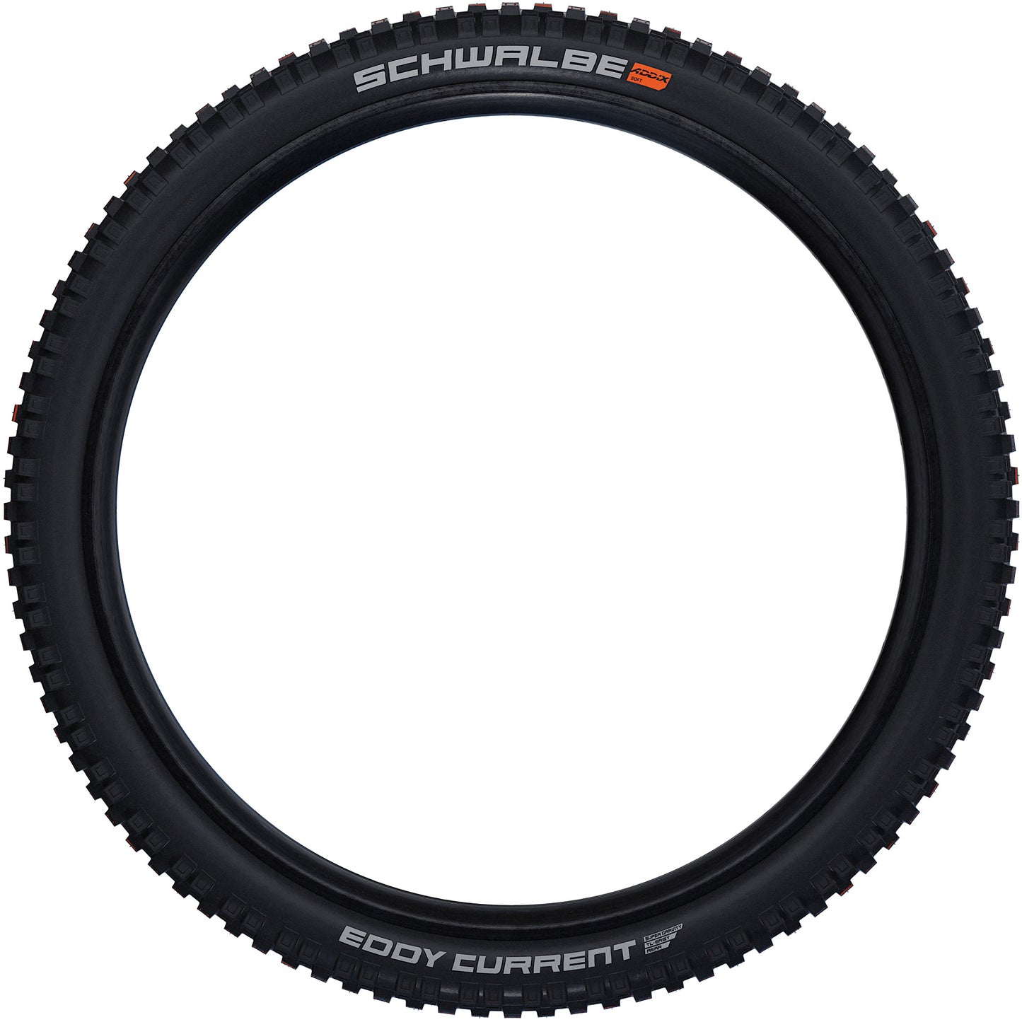 SCHWALBE vouwband eddy current rear evolution 65-622 tle zwart