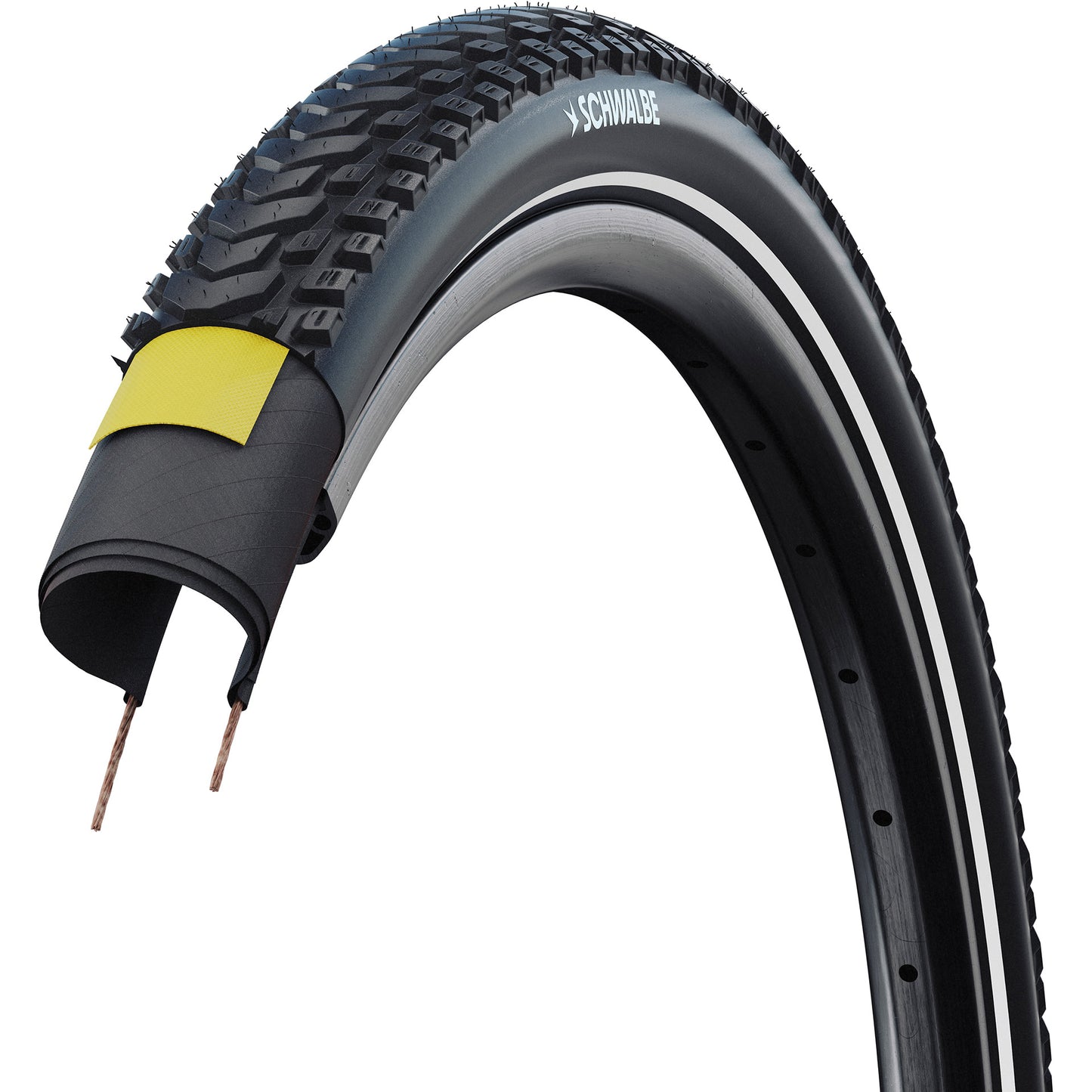 SCHWALBE vouwband marathon mondial pro evo 62-584 +r zwart