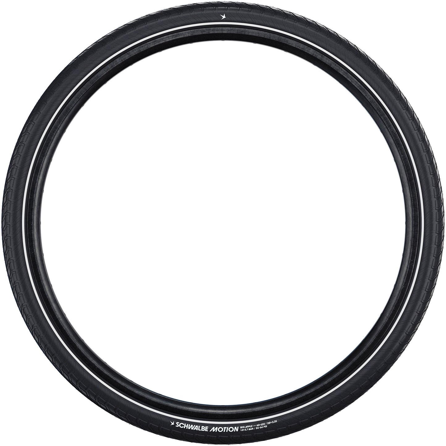 SCHWALBE draadband motion big apple 55-559 +r zwart