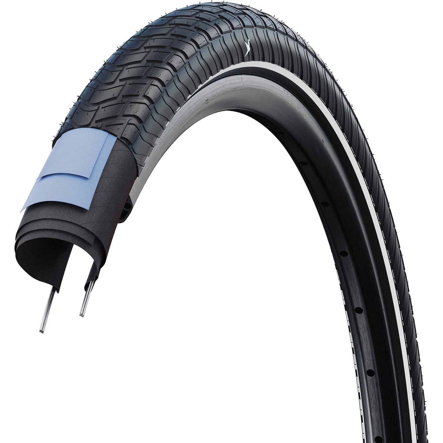 SCHWALBE draadband motion big apple plus 50-559 bruin +r