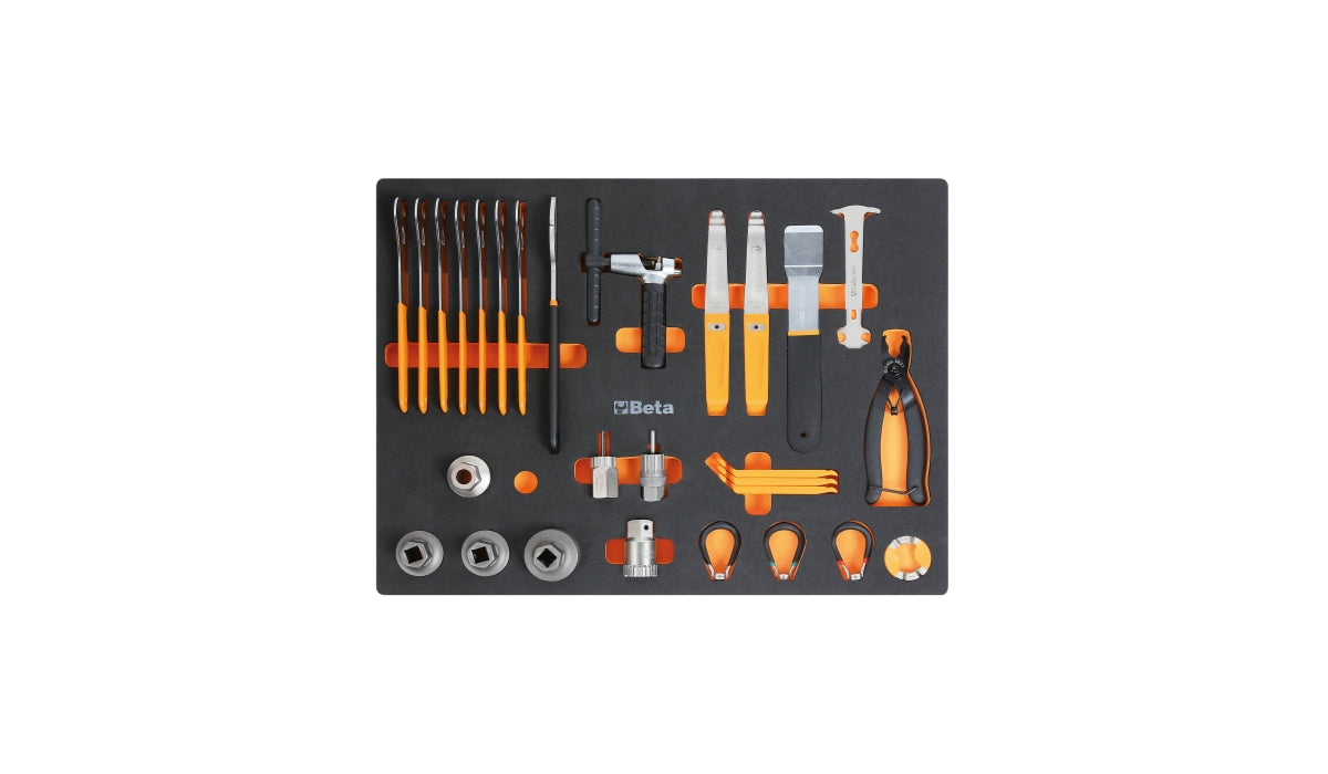 Beta MM400 inlay met 29 fietsreparatietools