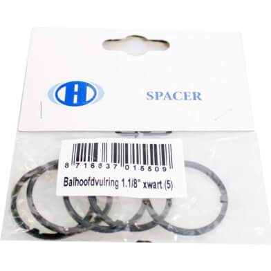 Hulzebos Cycle Parts B.V. Hh balhoofdmoer 1.1 8 zwart (5)