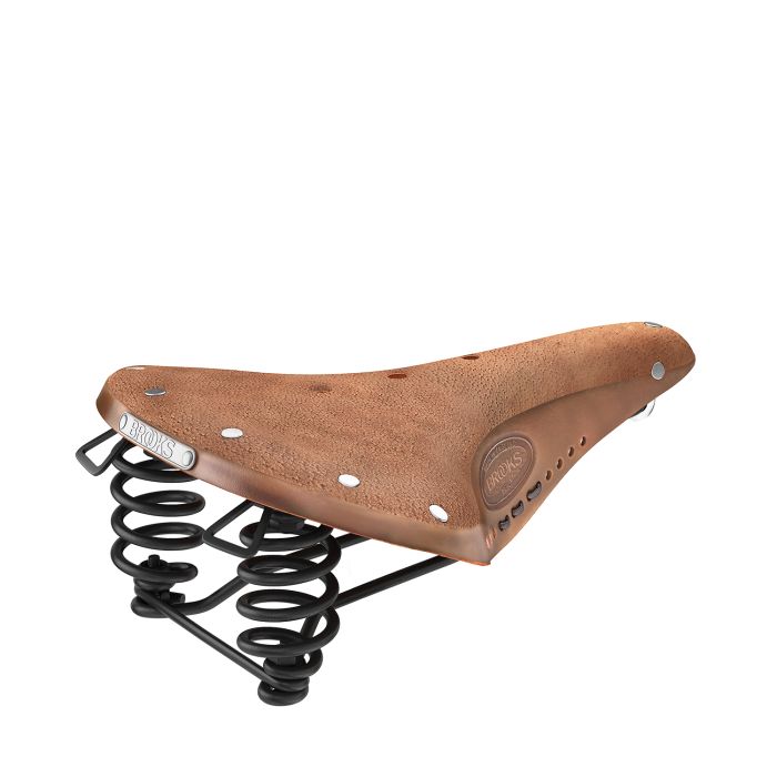 BROOKS B67 softened - dark tan
