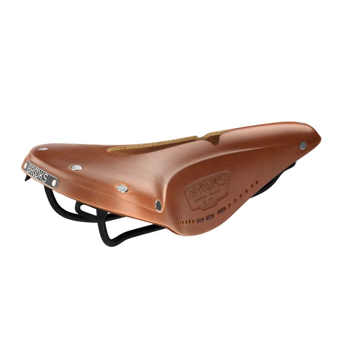 BROOKS B17 narrow carved - honey