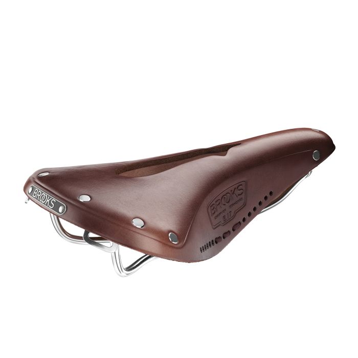 BROOKS B17 carved - antic brown