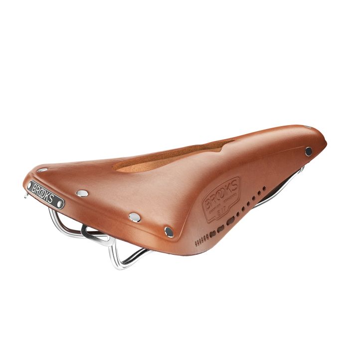 BROOKS B17 carved - honey
