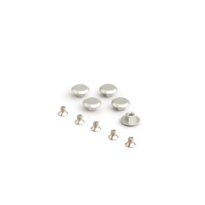 BROOKS Aluminium threated rivets for cambium special - silver (5 pieces)