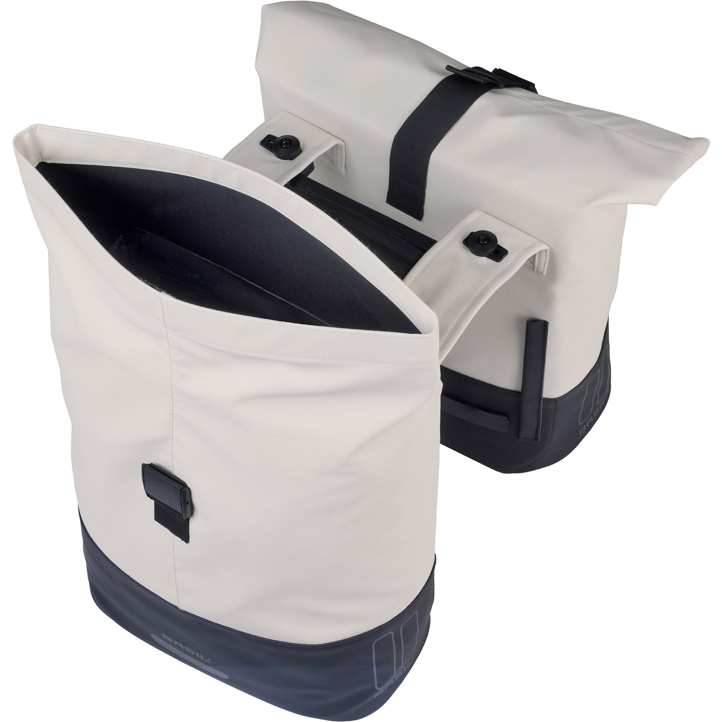 Basil B.V. Tas basil cove dubbel wit zwart | mik | 32l