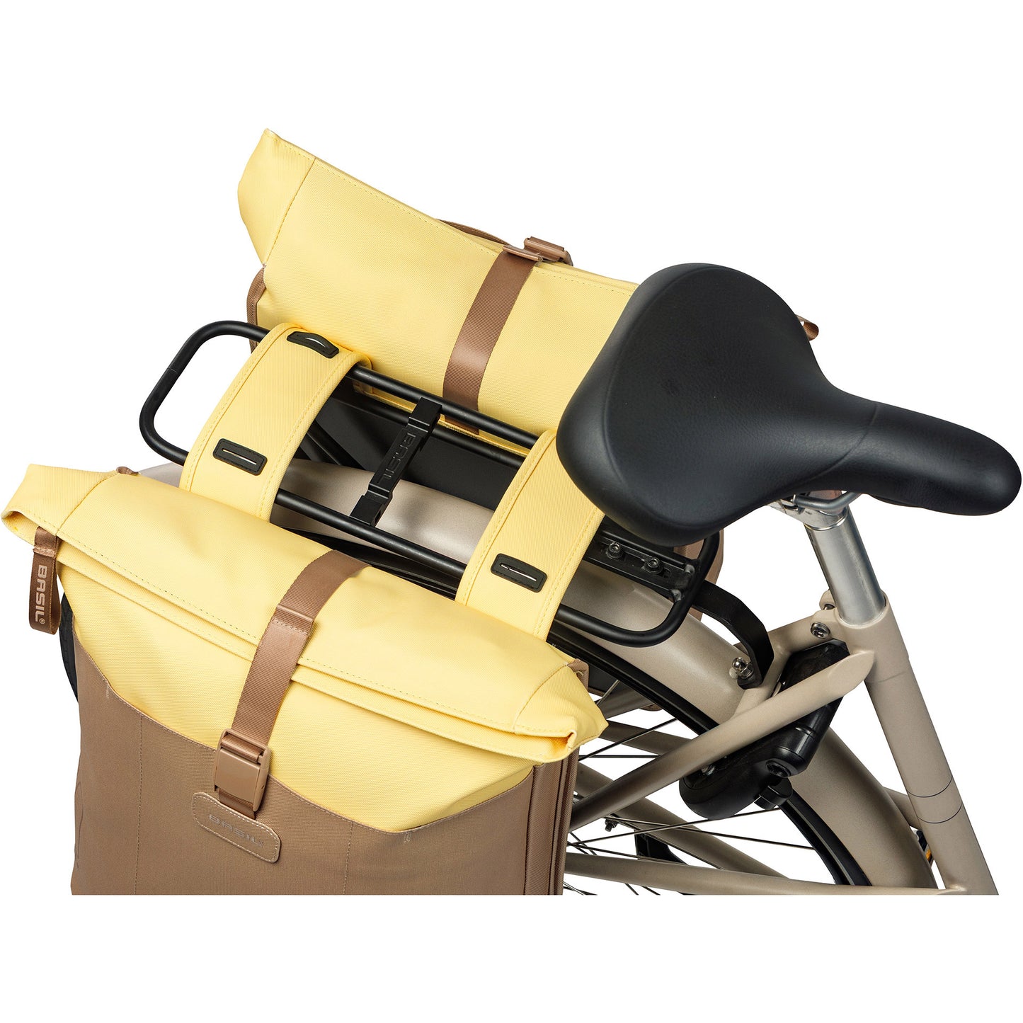 Basil B.V. Tas basil vive dubbel zand geel | 35l