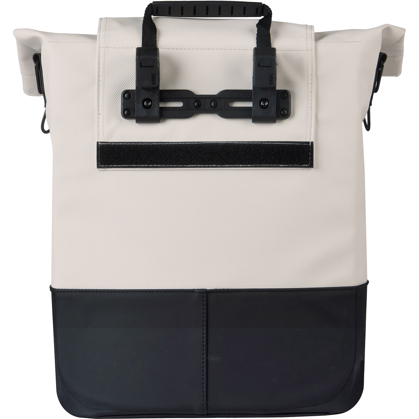 Basil B.V. Tas basil cove shopper wit zwart | mik hooks | 16l