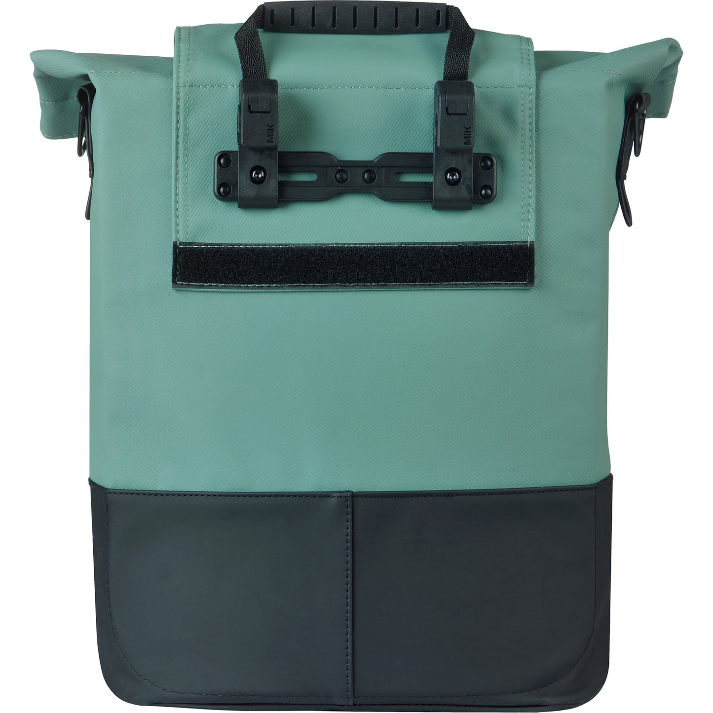 Basil B.V. Tas basil cove shopper groen zwart | mik hooks | 16l