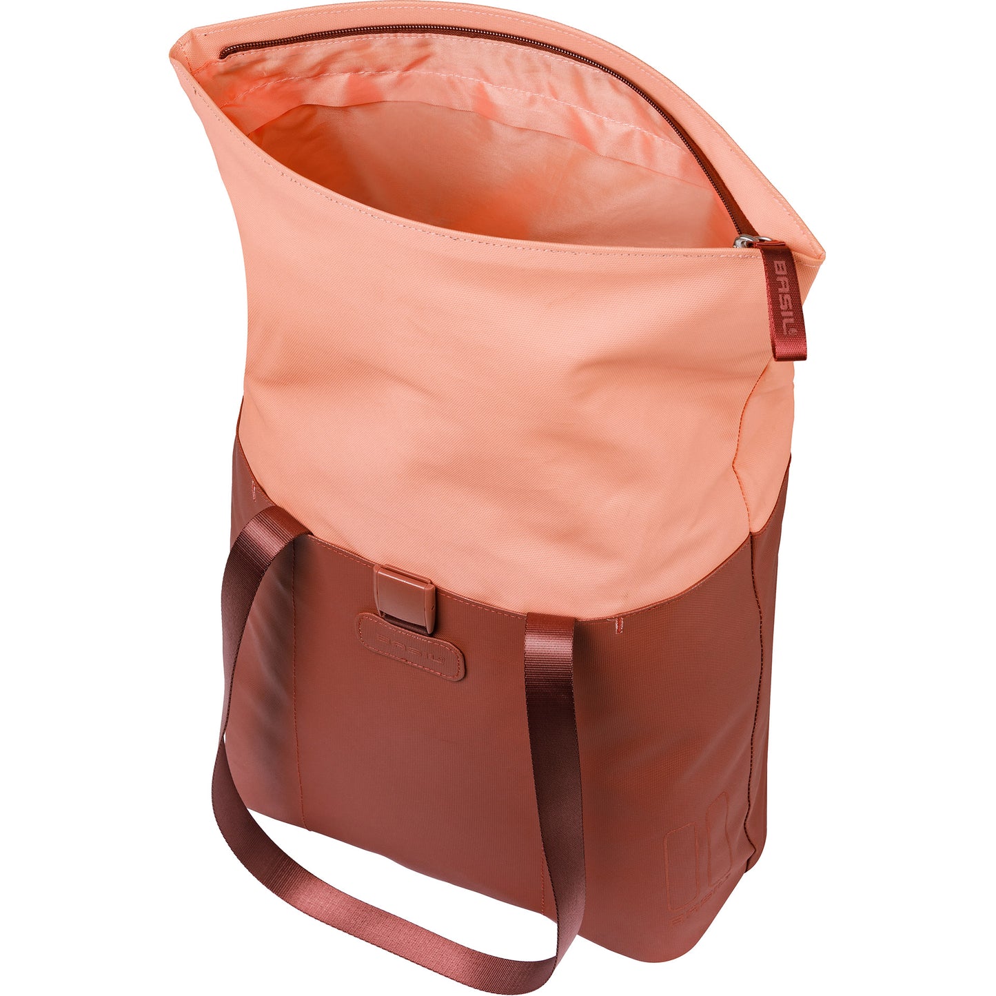Basil B.V. Tas basil vive shopper bordeaux roze | mik hooks | 20l