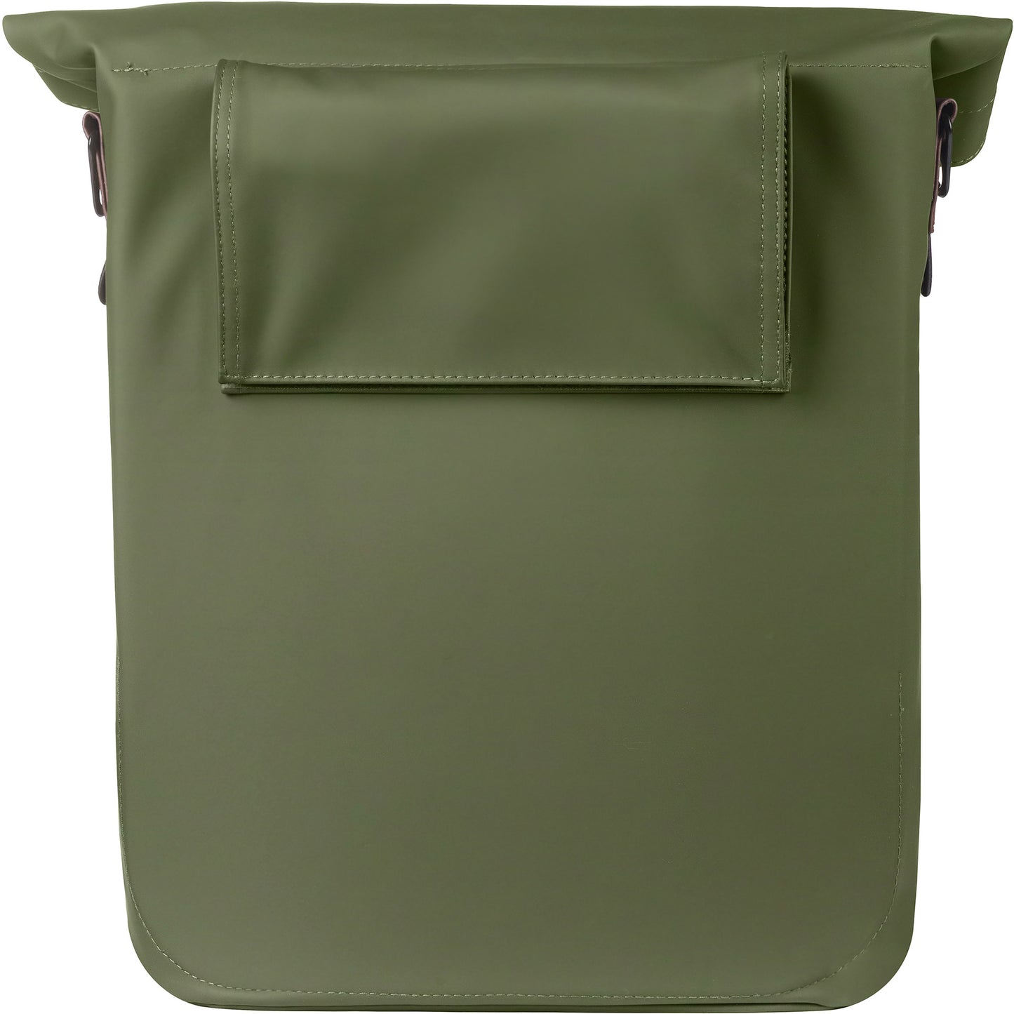 BASIL Tas city shopper groen | mik hooks | 16l