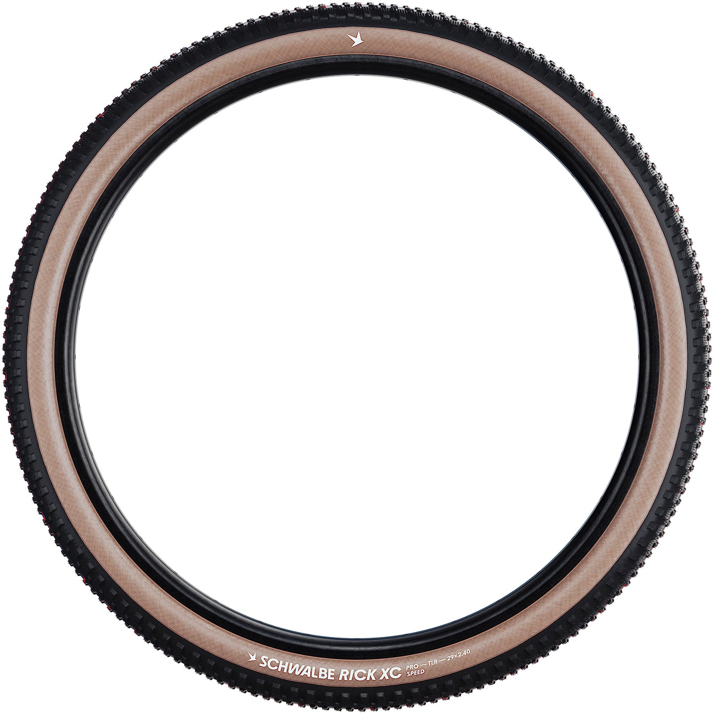 SCHWALBE vouwband rick evo tlr 62-622 zwart transparant