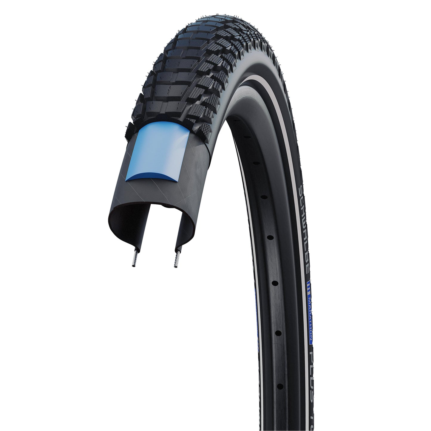 SCHWALBE buitenband marathon plus tour 37-622 zw refl