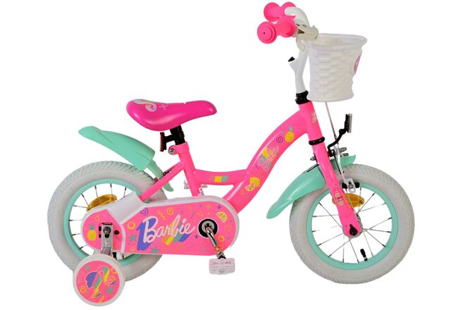 Volare Barbie kinderfiets - meisjes - 12 inch - roze