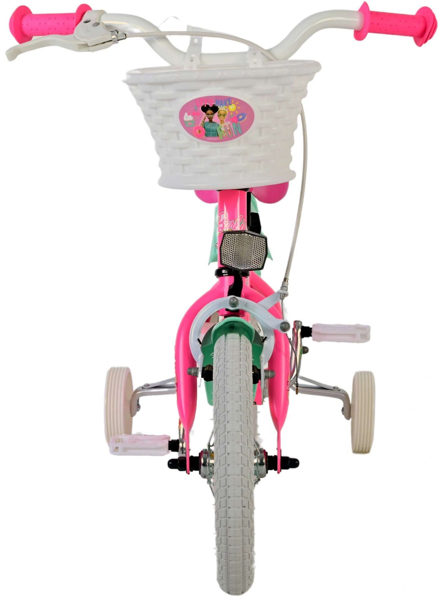 Volare Barbie kinderfiets - meisjes - 12 inch - roze
