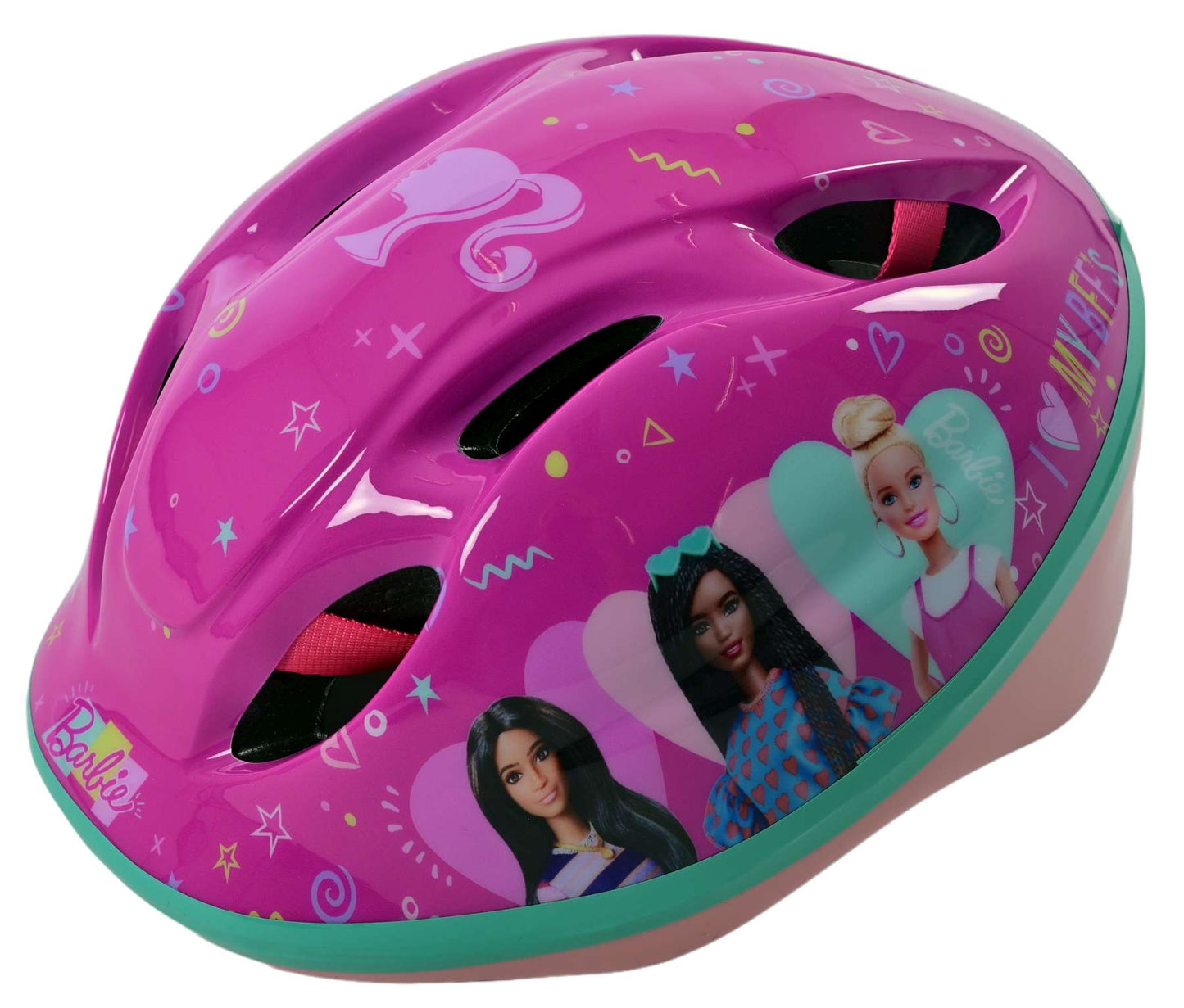 Volare Kinder helm barbie 52-56cm