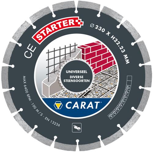 Carat Diamantzaagblad ø125 ce starter universeel