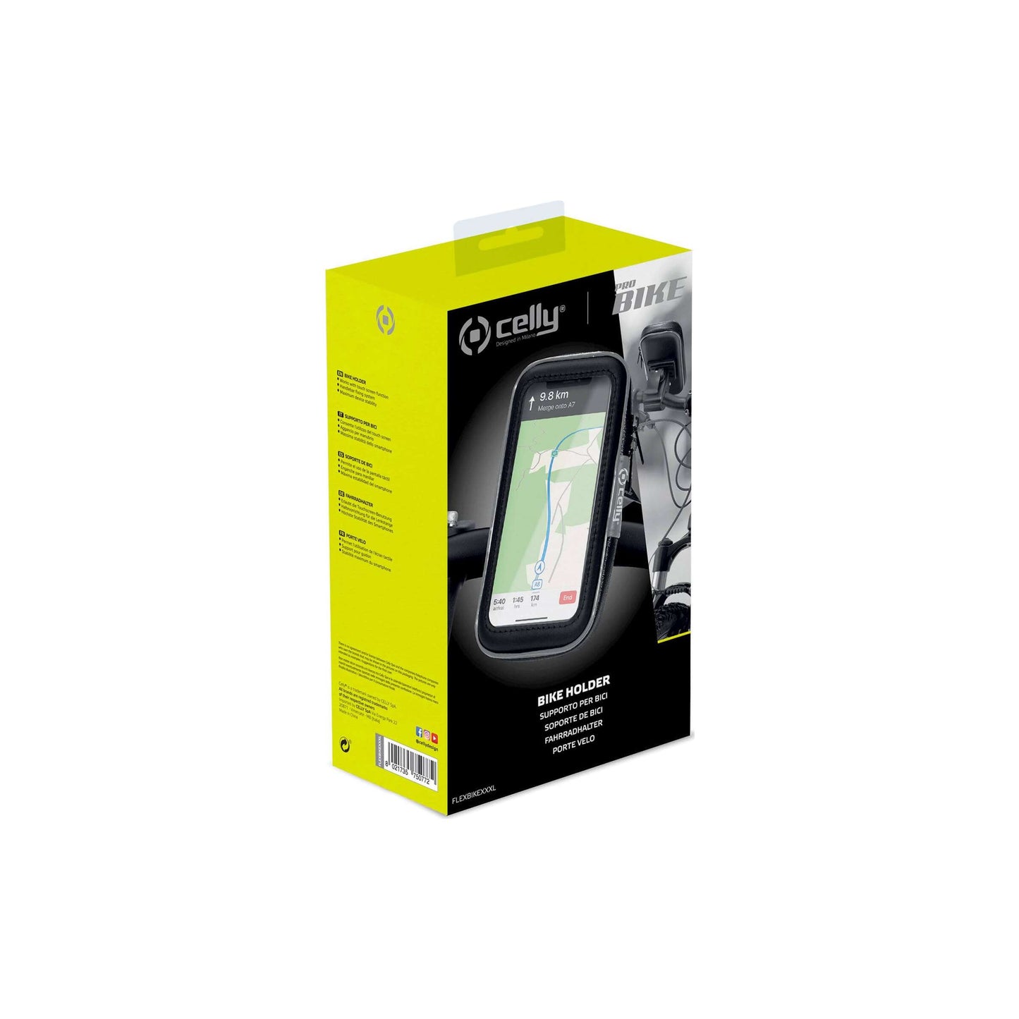 Celly Telefoonhouder Flexbike XXXL