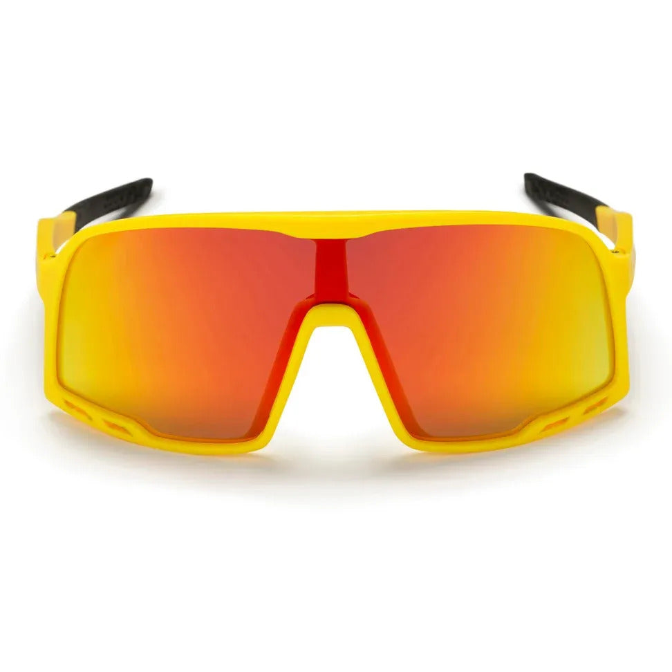 CHPO bril henrik yellow red mirror
