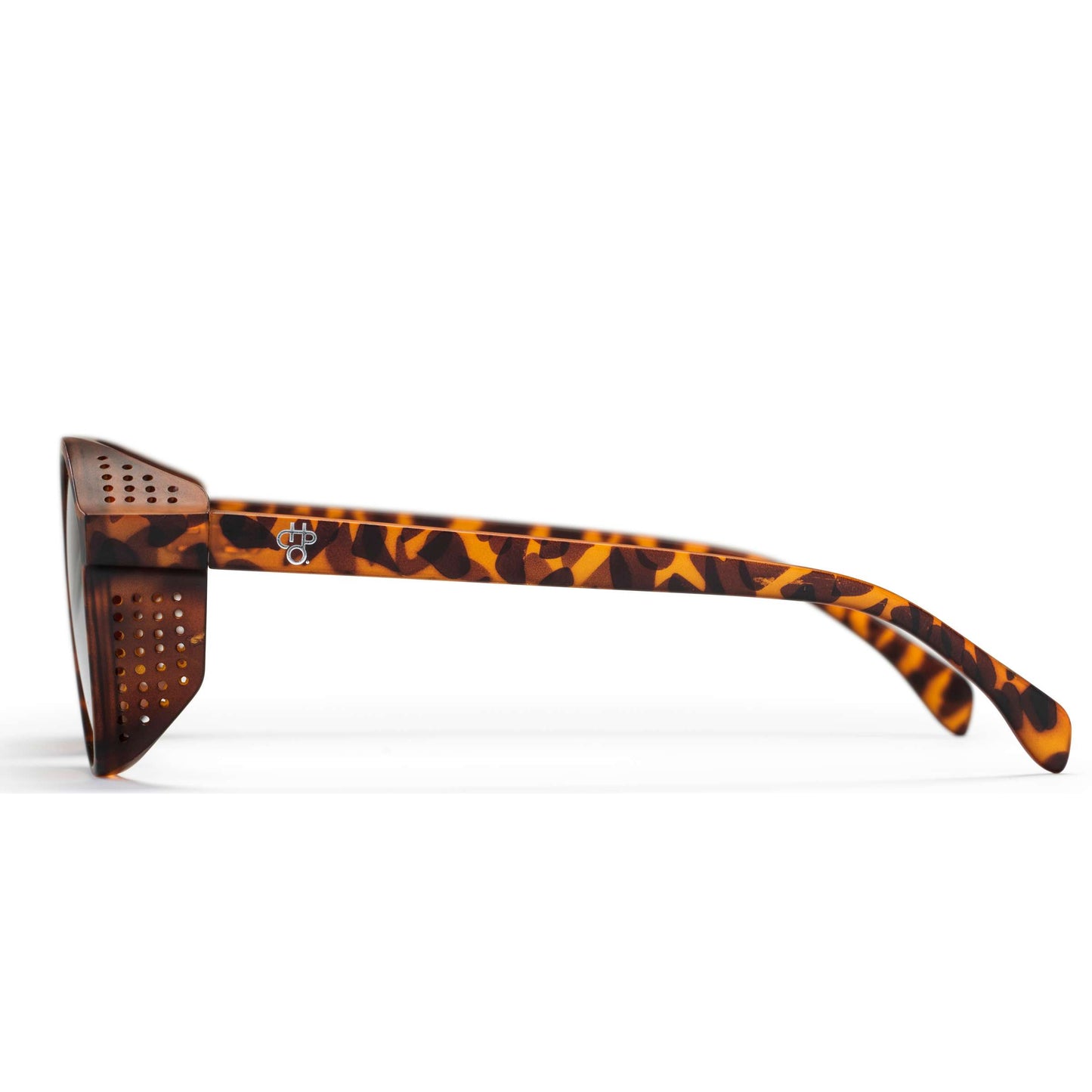 CHPO bril rickard turtle brown gold