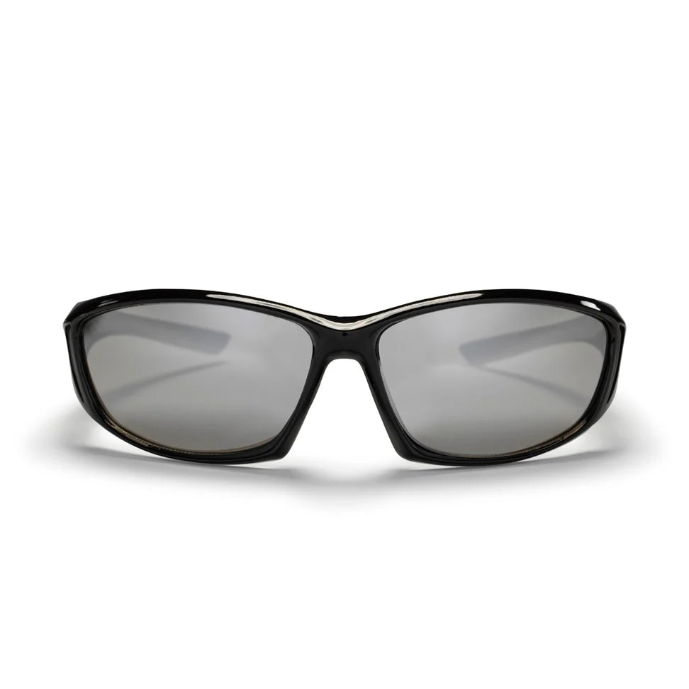 CHPO bril kreuzberg black silver mirror