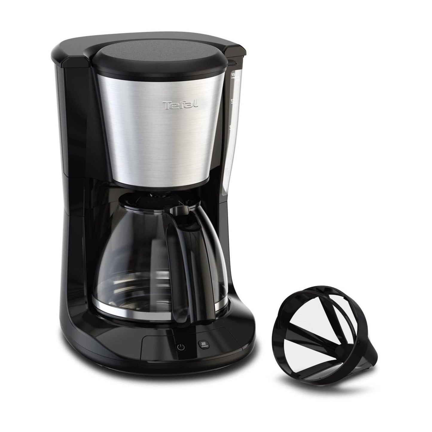 Tefal subito rvs koffiezetter 1,25l