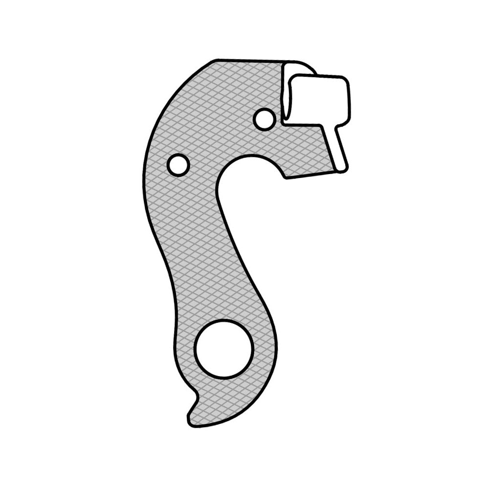 UNION schaltauge dropout hg-201 incl. screws
