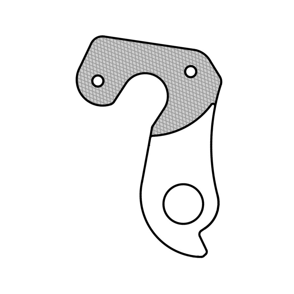 UNION schaltauge dropout hg-203 incl. screws
