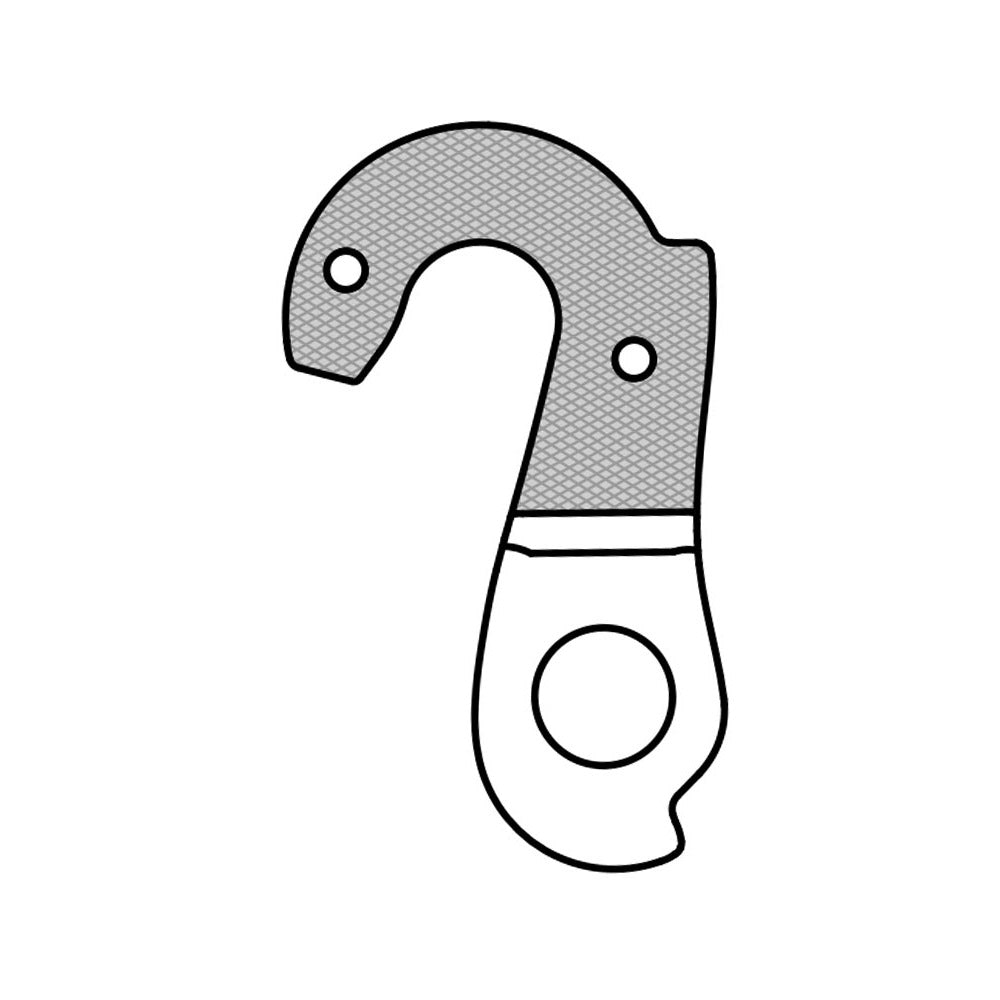 UNION schaltauge dropout hg-209 incl. screws