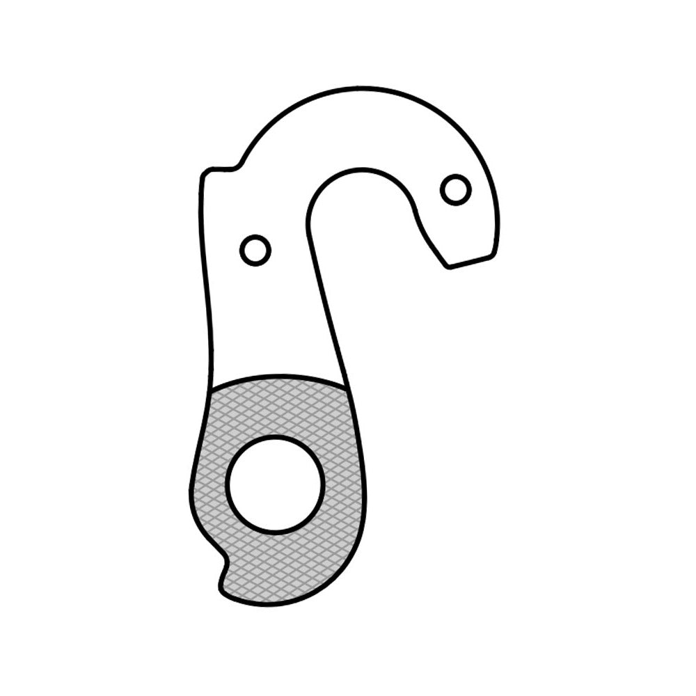 UNION schaltauge dropout hg-209 incl. screws
