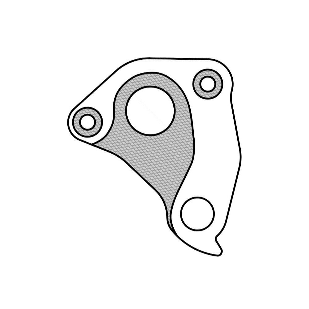 UNION schaltauge dropout hg-223 incl. screws