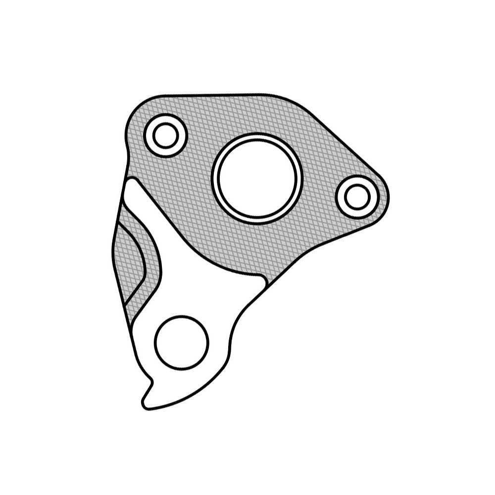 UNION schaltauge dropout hg-223 incl. screws