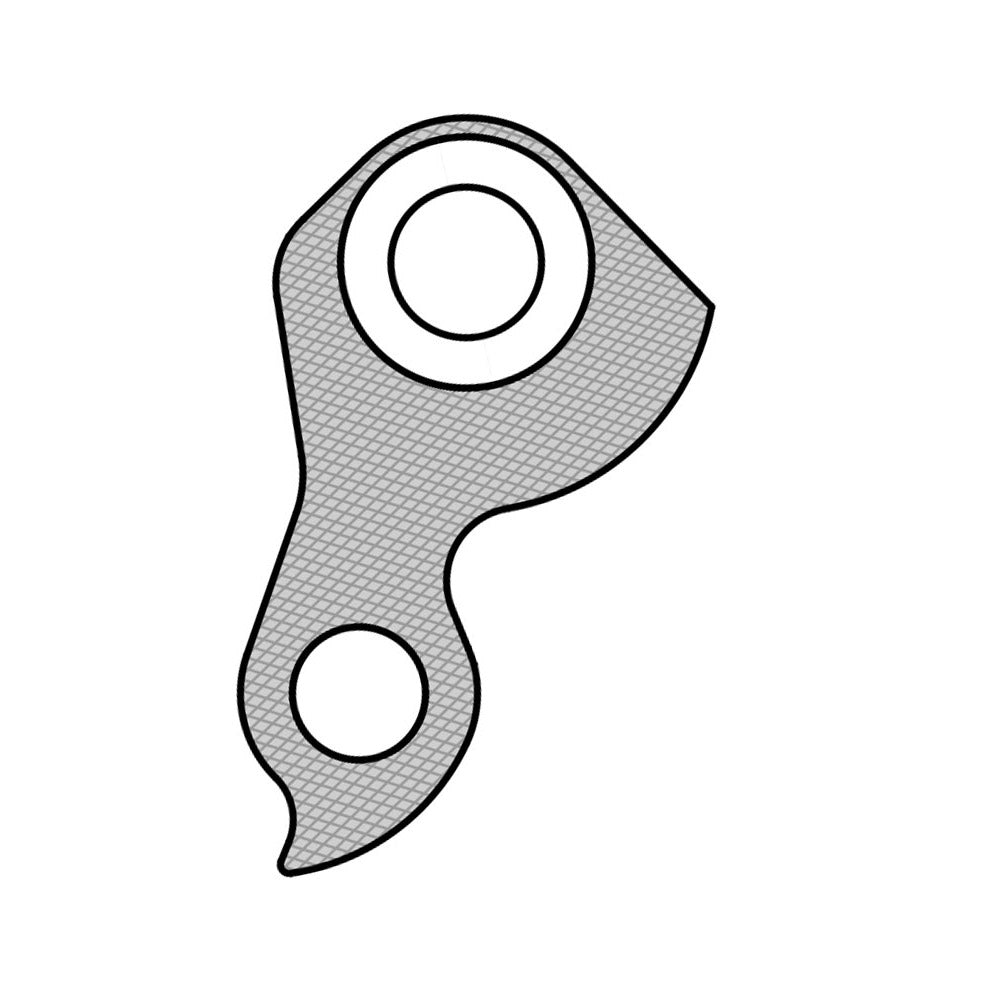 UNION schaltauge dropout hg-225 incl. screws