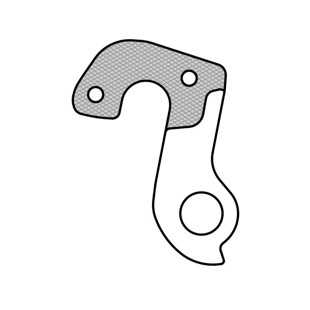 UNION schaltauge dropout hg-238 incl. screws