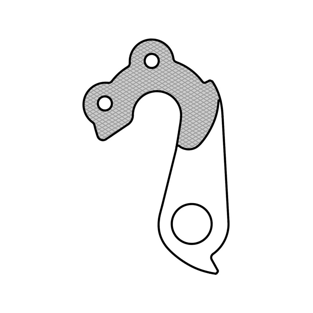 UNION schaltauge dropout hg-246 incl. screws