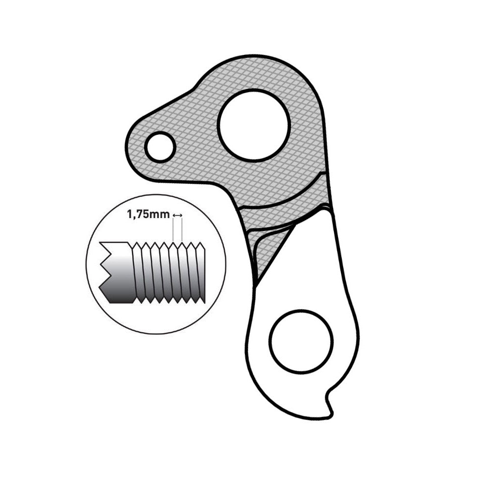 Union derailleurpad GH-251 Bulls