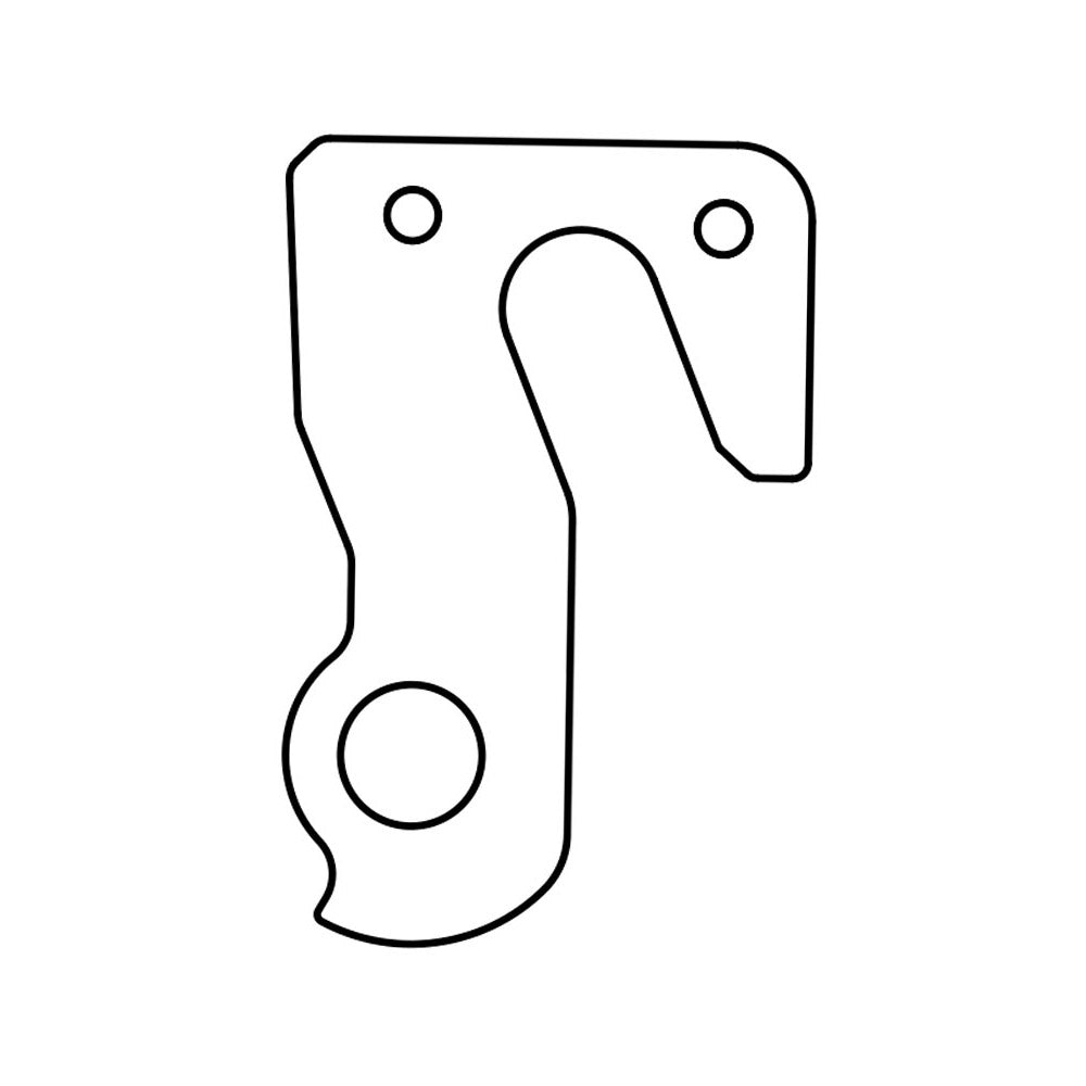 UNION schaltauge dropout hg-256 incl. screws