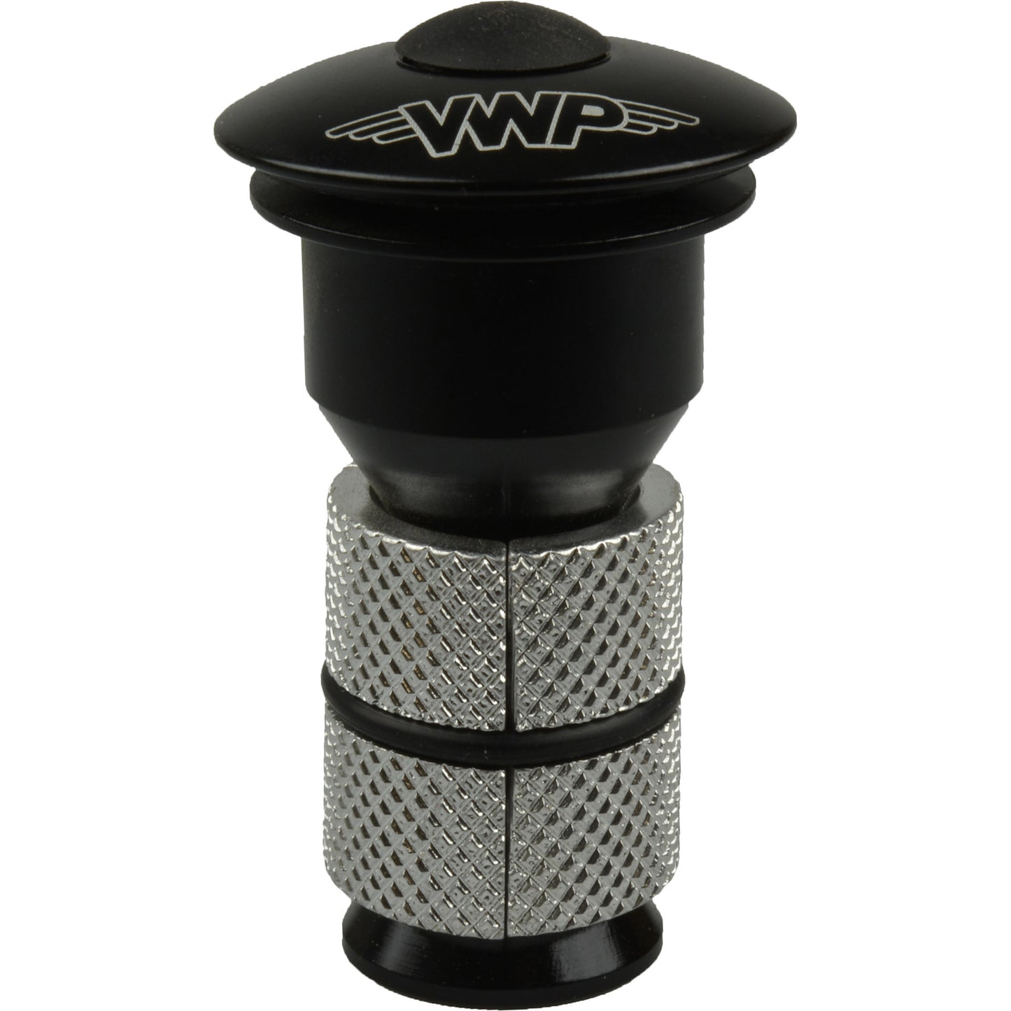 VWP ahead cap 1 alu zwart tbv carbon vork