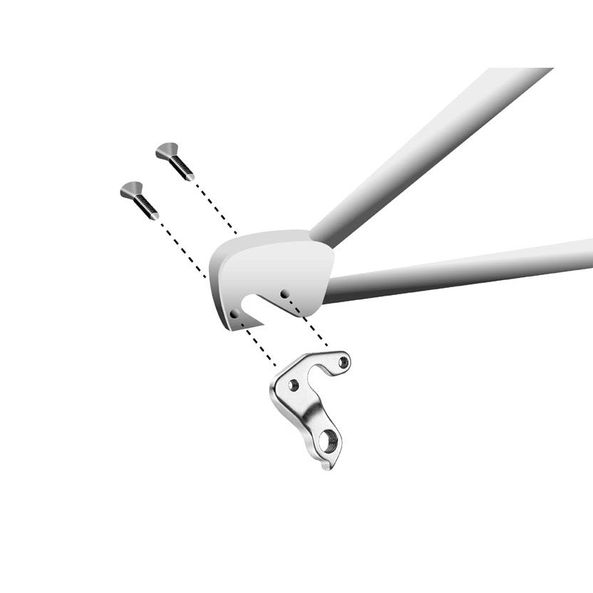UNION schaltauge dropout gh-157 incl. screws