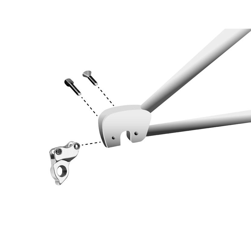 UNION schaltauge dropout gh-160 incl. screws