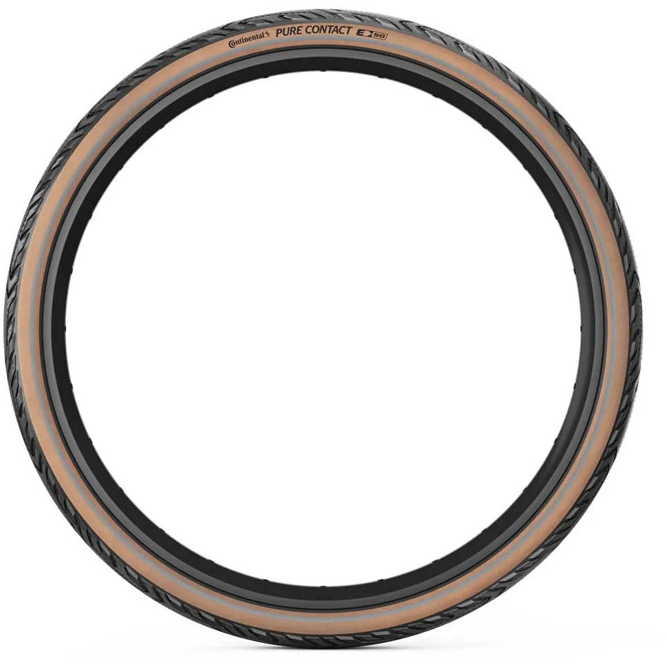 Continental vouwband pure contact 50-584 zwart bruin