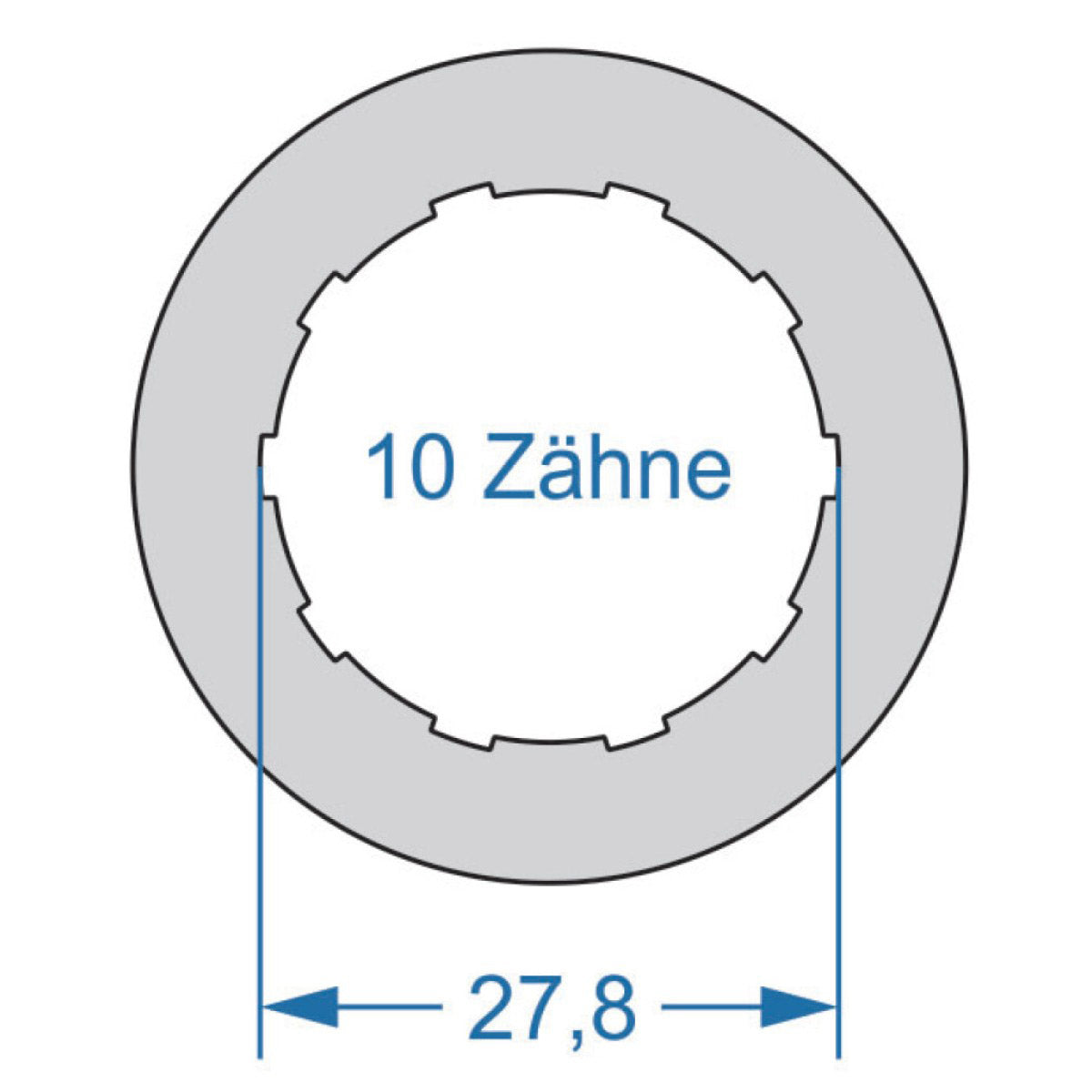 Cycplus Cyclus gereedschap power.tool 2-zijdig t16 39.0 t10 27.8