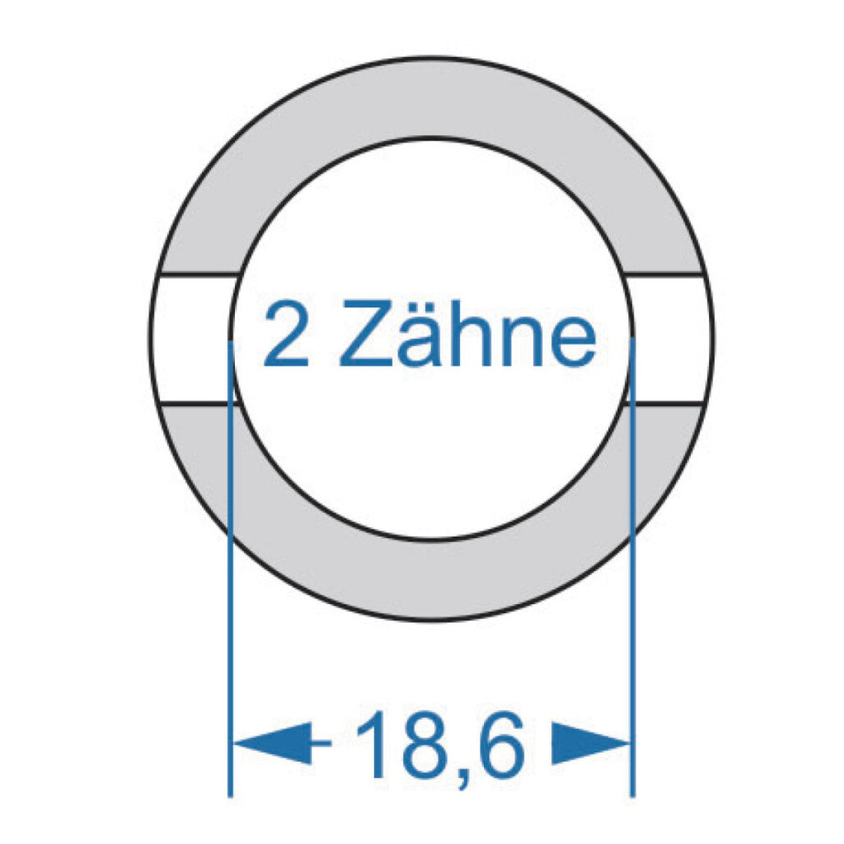 Cycplus Cyclus gereedschap power.tool 2-zijdig t2 18.6 t4 19.2