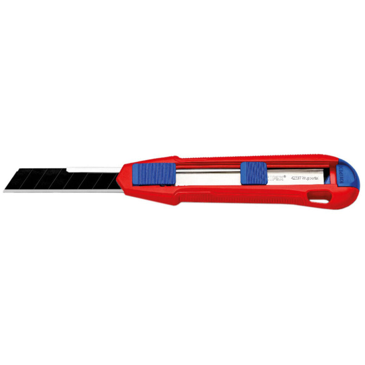 Knipex afbreekmes | lemmetbreedte 18 mm lengte 165 mm | magnesium | 1 stuk - 90 10 165 bk - 90 10 165 bk