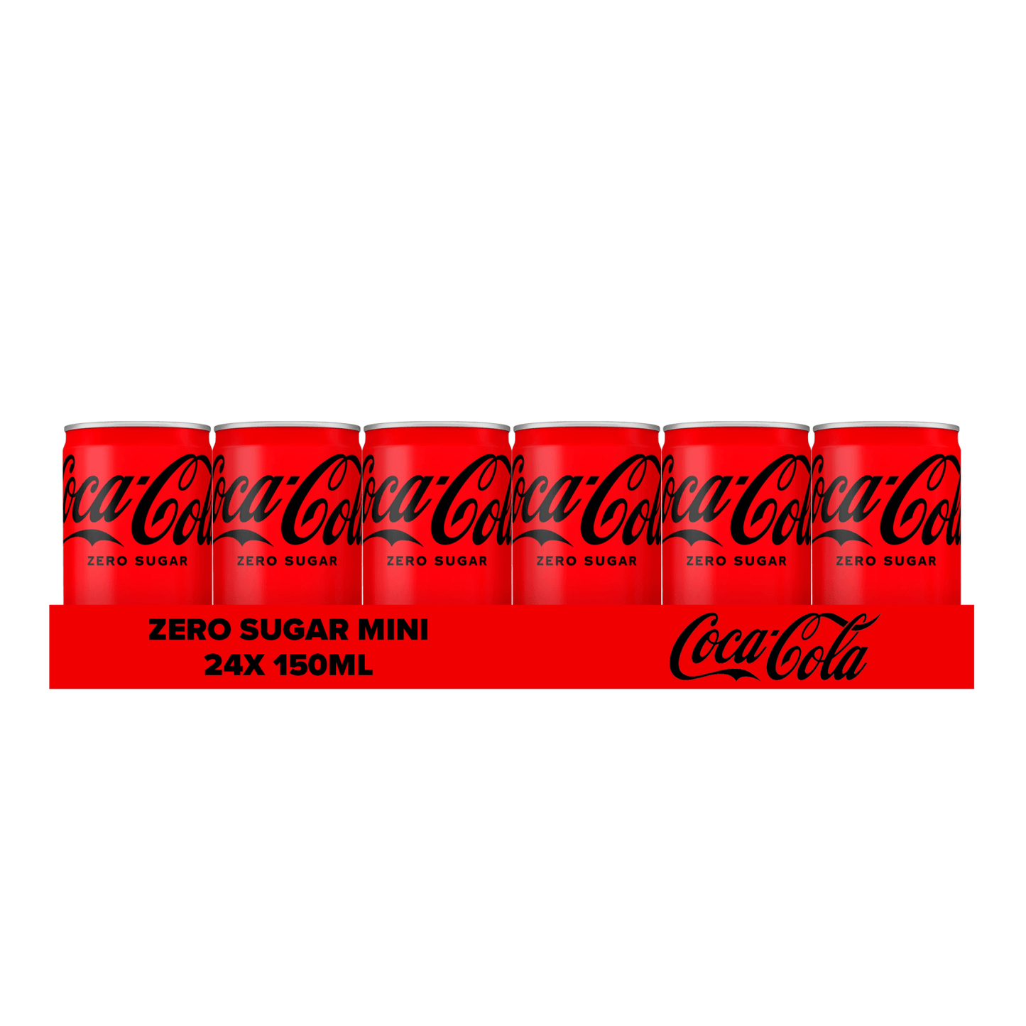 Coca-Cola zero blik mini (24x 15cl)