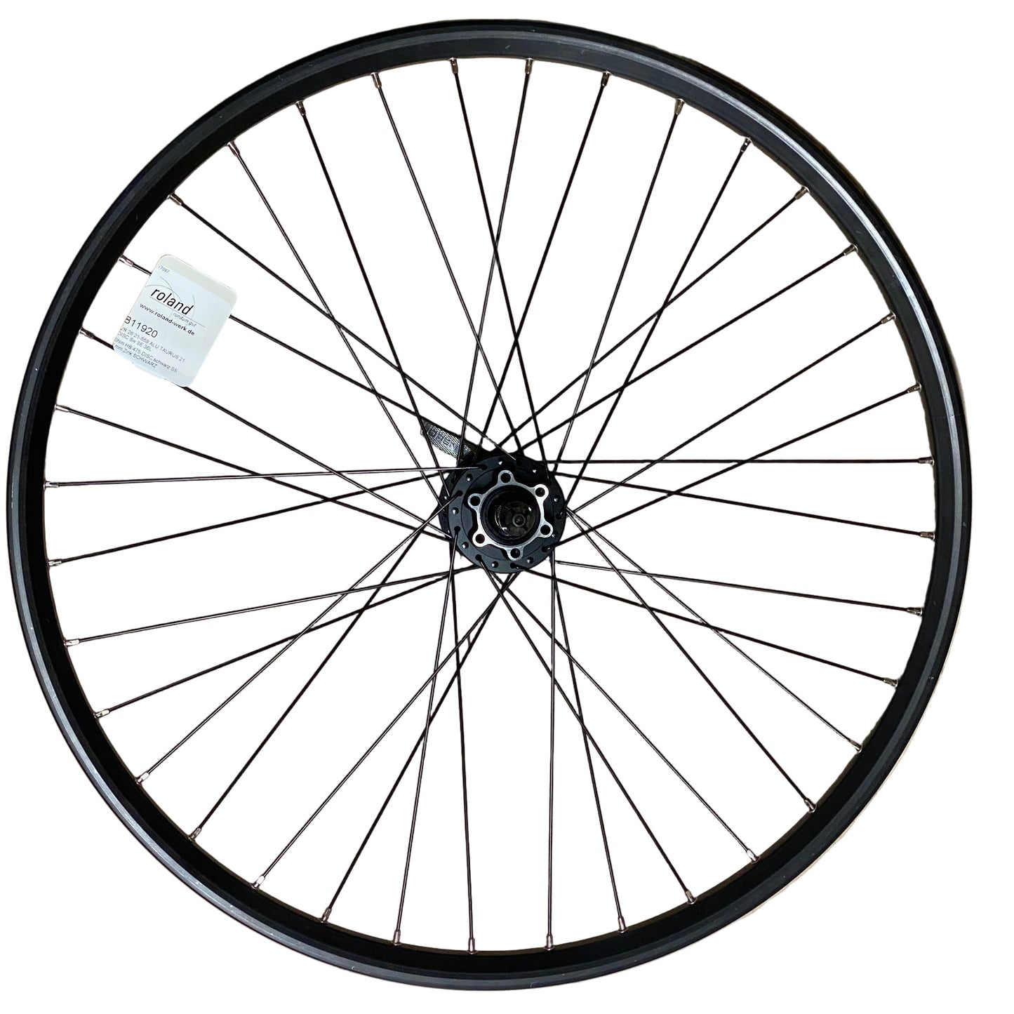 Roland Voorwiel 26 21-559 taurus alu. zwart shimano hb475 schijfrem