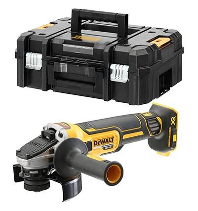 DeWalt accu haakse slijper 125mm 18v naked