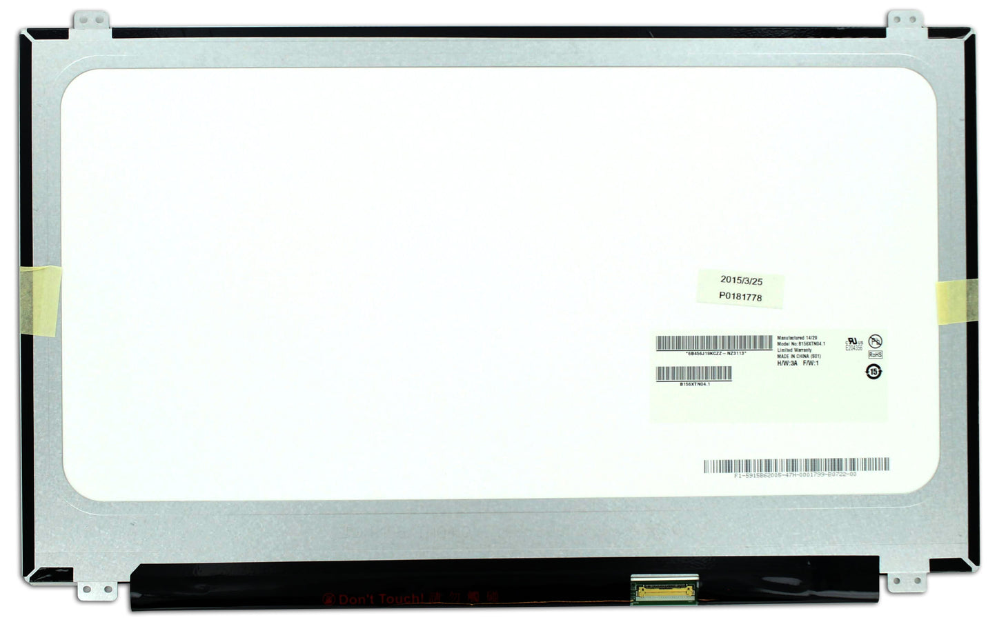15.6 Inch LCD Scherm 1366x768 Mat 30Pin eDP